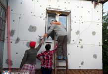 Proporcionar refugio a los necesitados en Ucrania