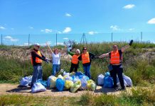 Recogida y reciclado de residuos. Centro Sathya Sai de Madrid